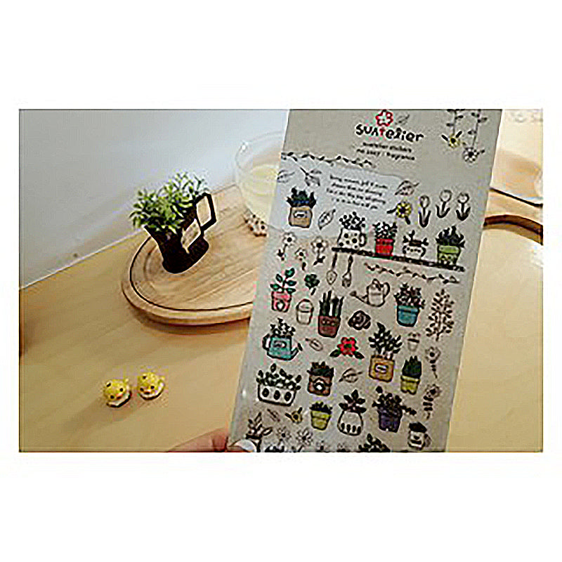 Suatelier Stickers No. 1007 : Fragrance| Garden Theme|