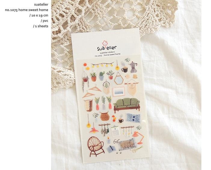 Suatelier Stickers #1075, Home & Living themed