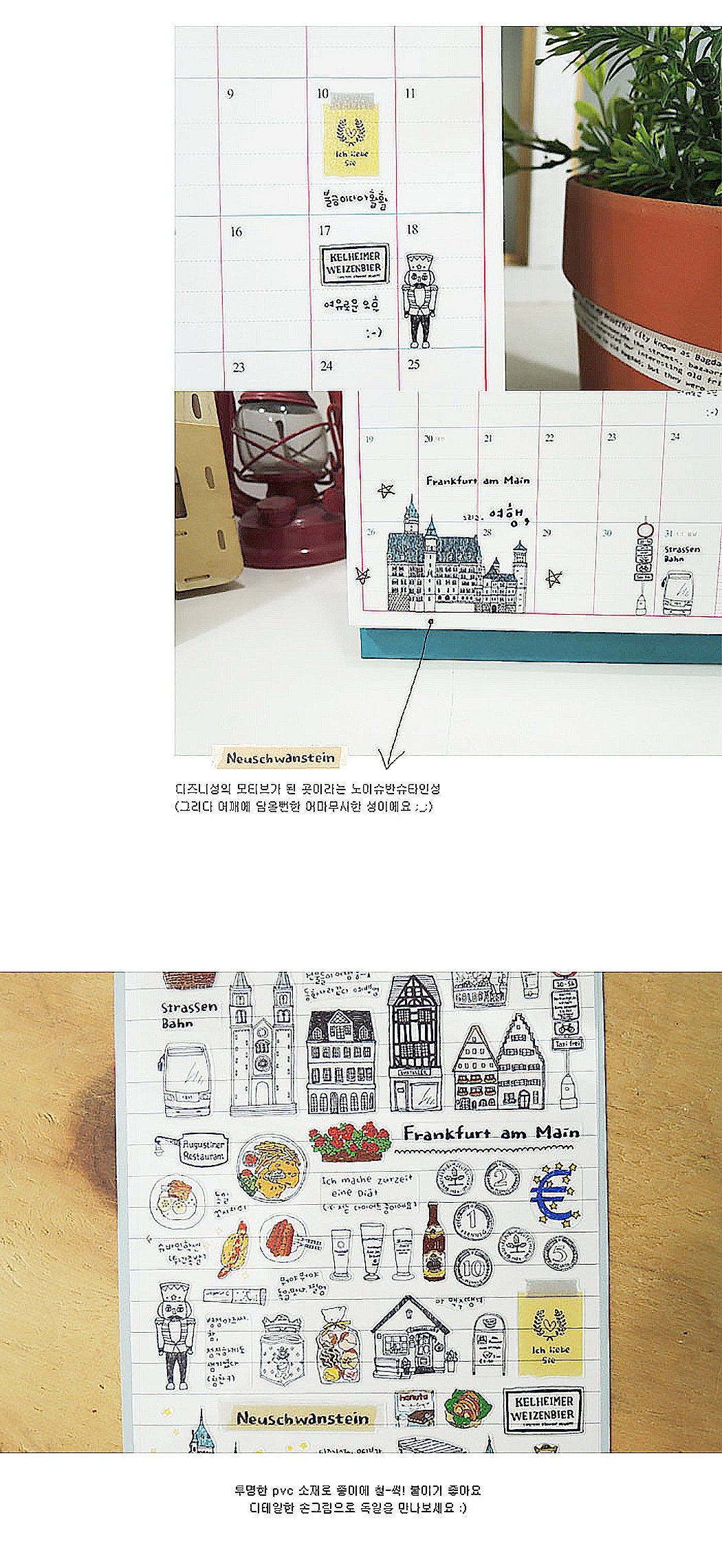 Suatelier Stickers| Travel themed Stickers for gifting, scrapbooking|Korean