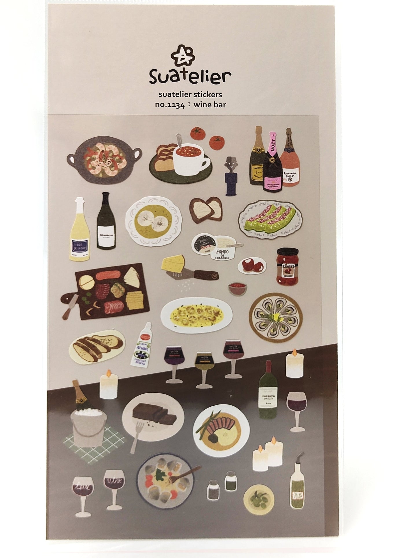 Suatelier Stickers| #1084, #1108, #1116, #1123, #1134 Korean